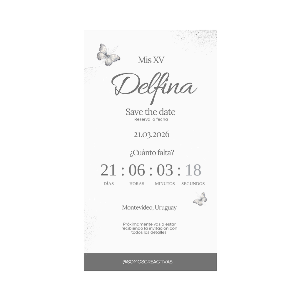Save the Date Perla