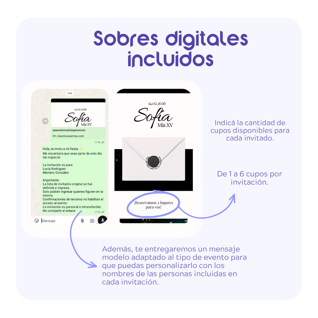 Invitación Digital Interactiva Vértice – Oliva