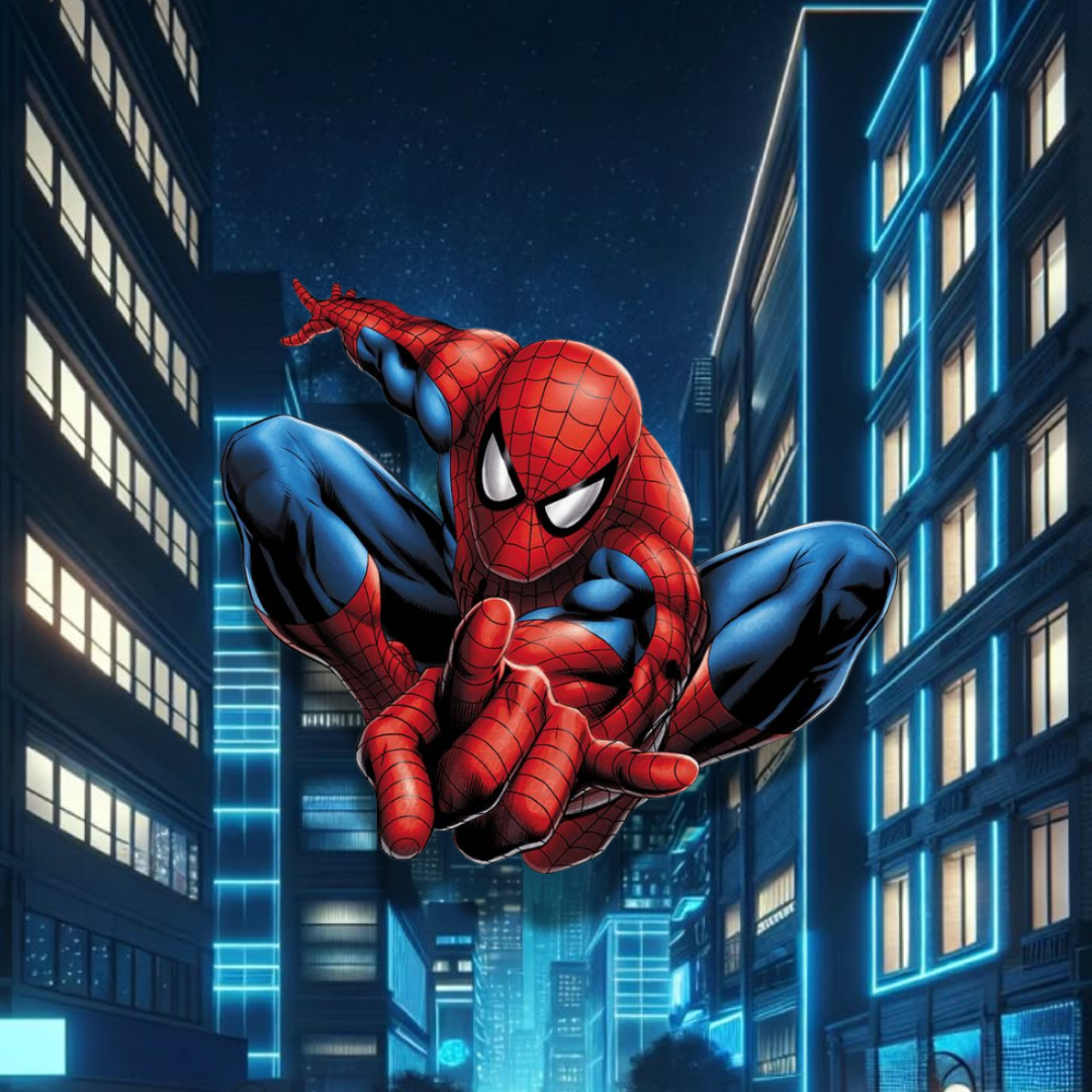 Invitación digital infantil – Hombre Araña