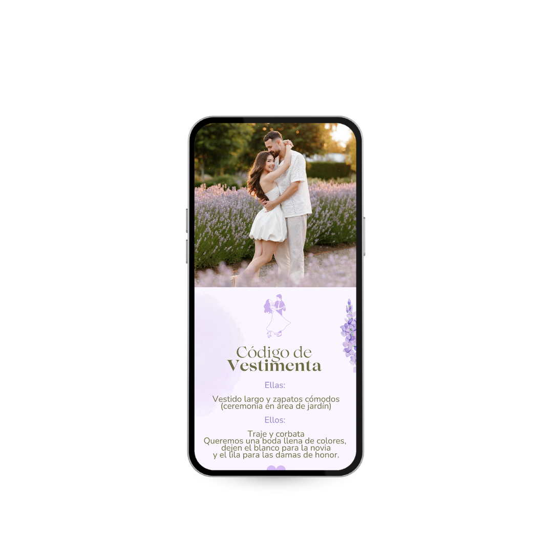 Invitación Digital Interactiva Aura