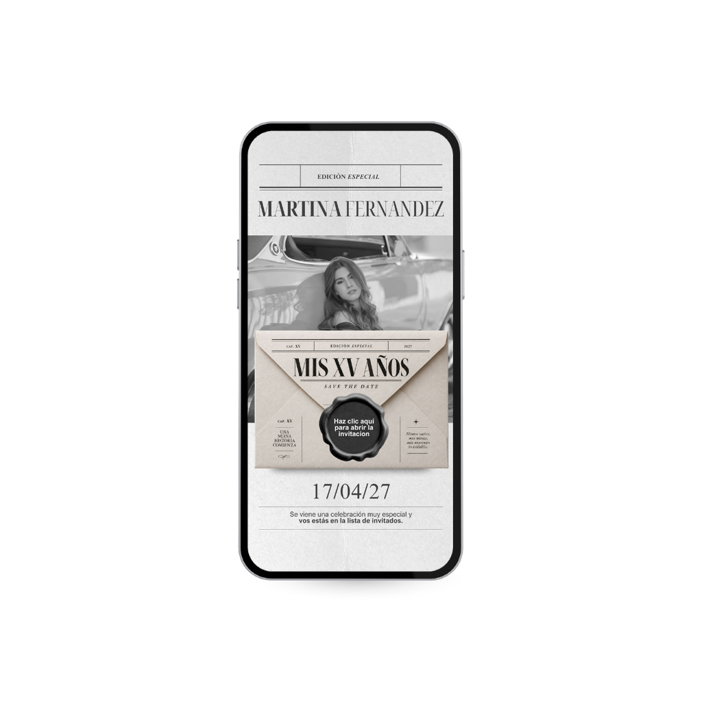 Diario Editorial – 15 Años | Temática Platinum