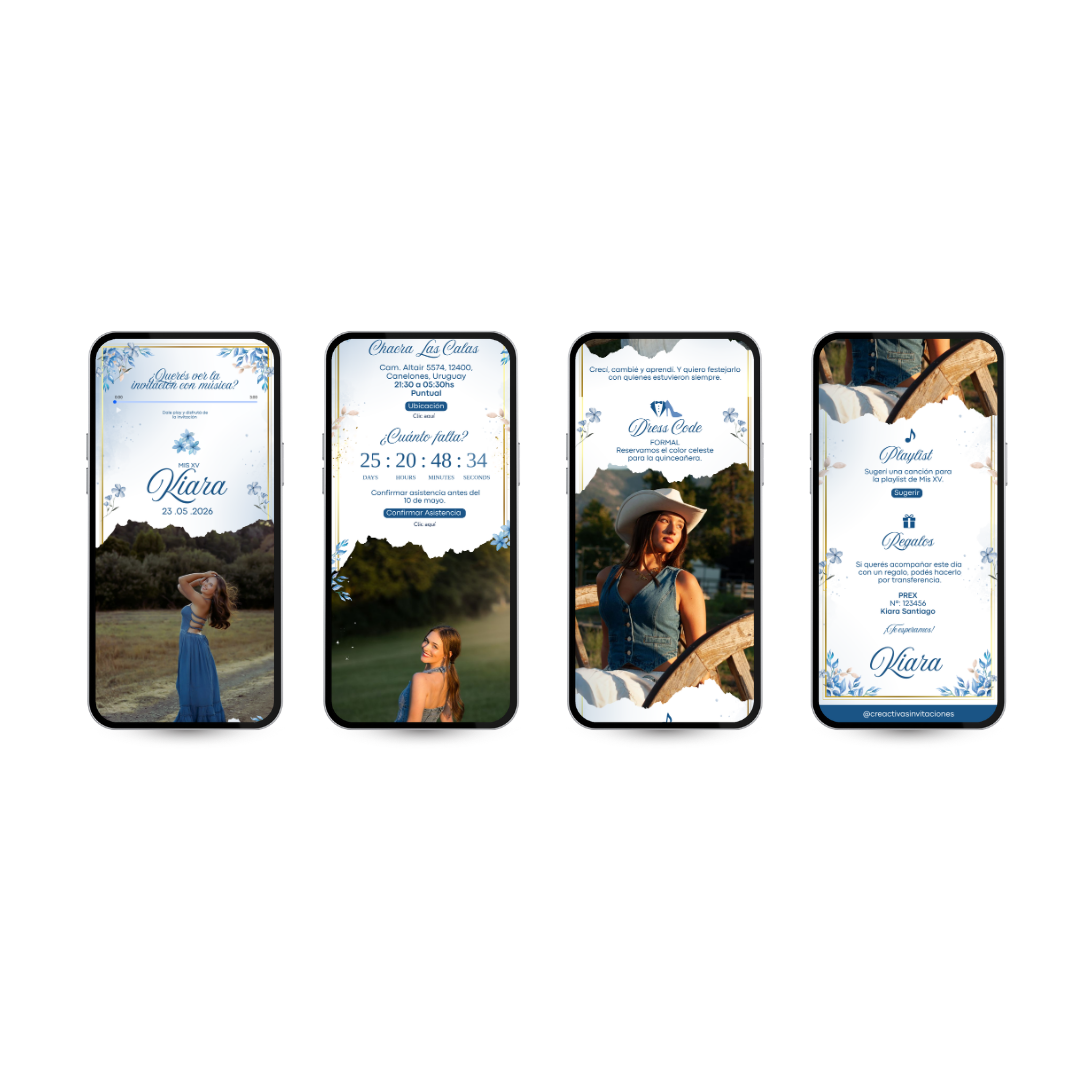 Invitación Digital Olimpo – Experiencia Premium.
