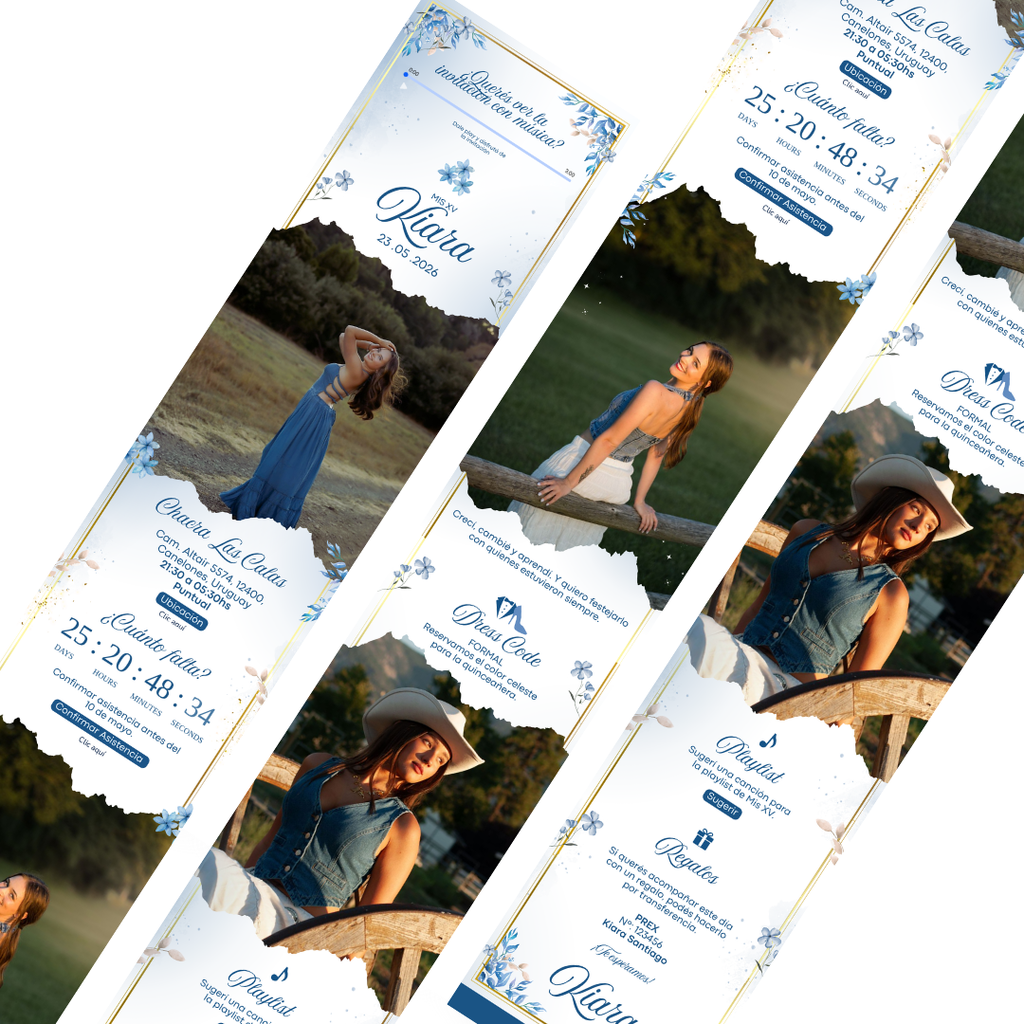 Invitación Digital Olimpo – Experiencia Premium.