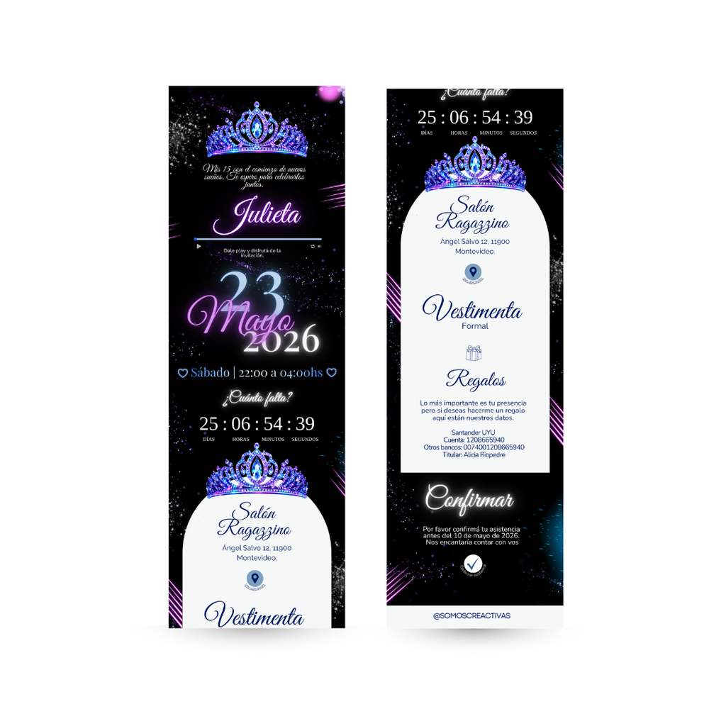 Neon Futurista – Experiencia Premium