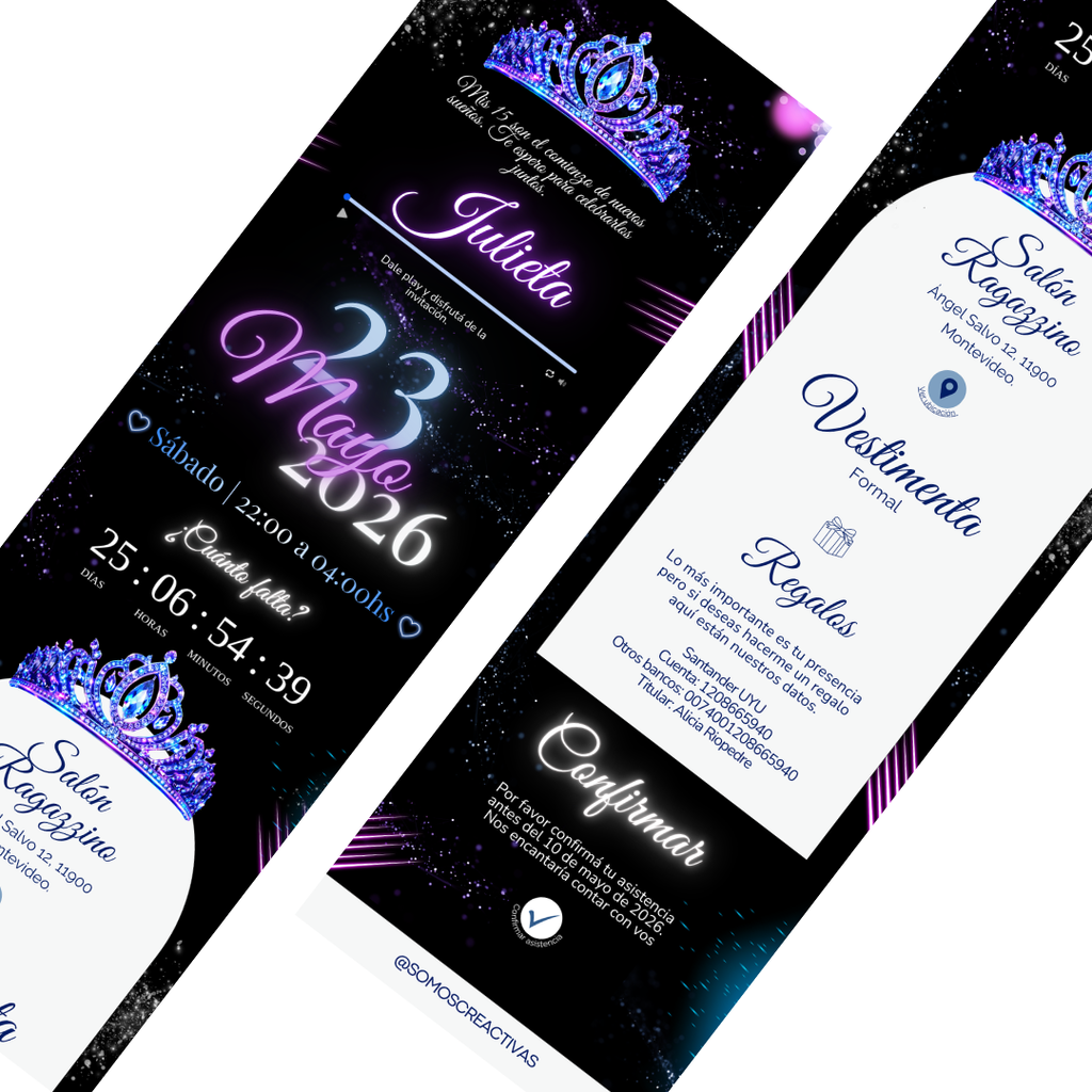 Neon Futurista – Experiencia Premium