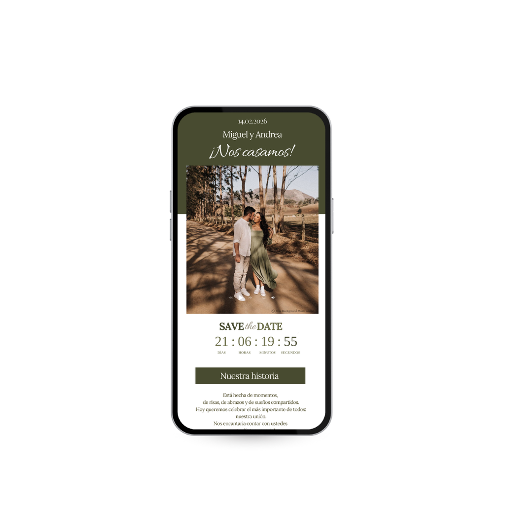 Invitación Digital Interactiva Vértice – Oliva