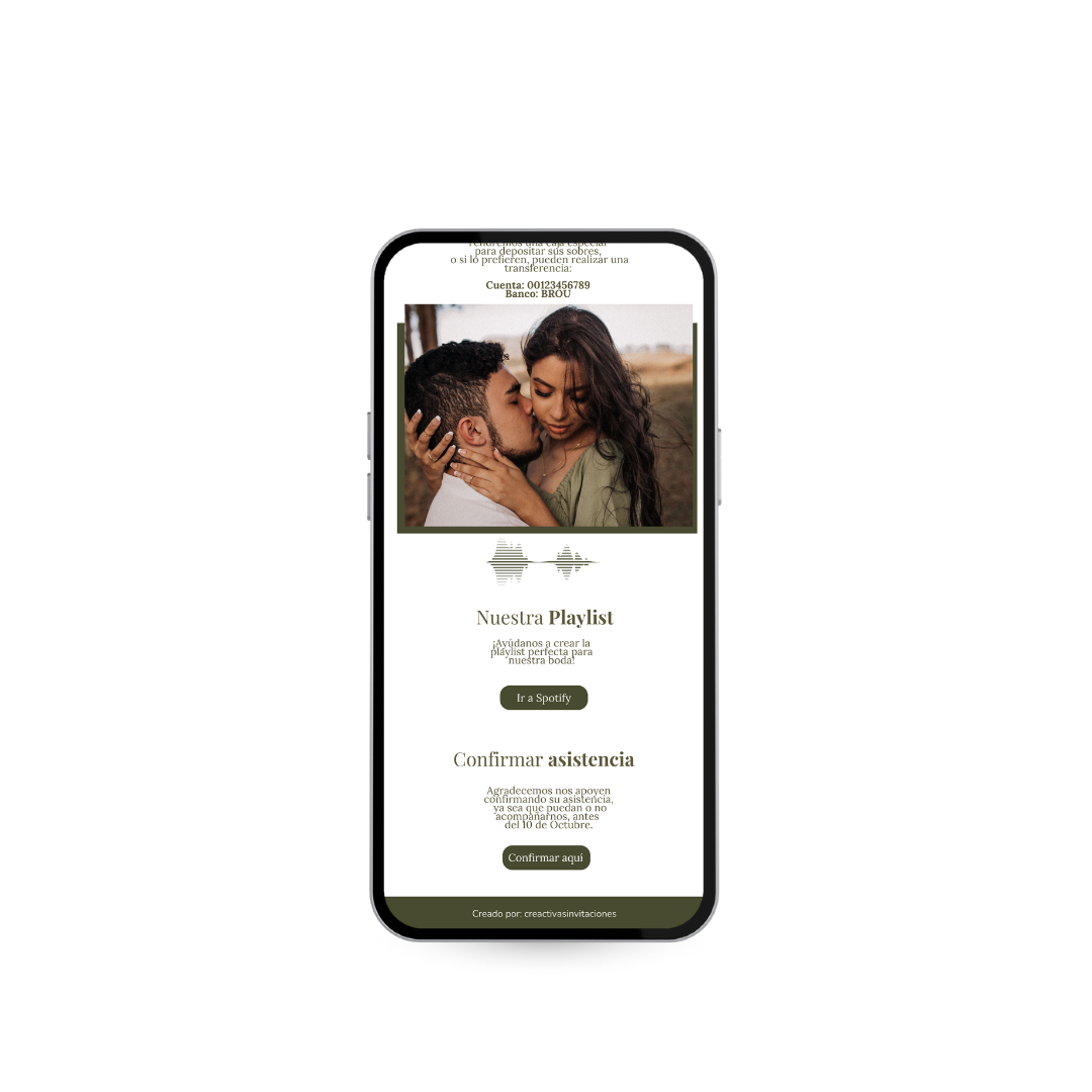 Invitación Digital Interactiva Vértice – Oliva