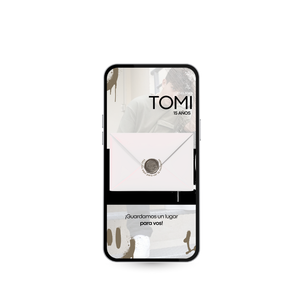 Invitación Digital Interactiva URBAN – XV Años