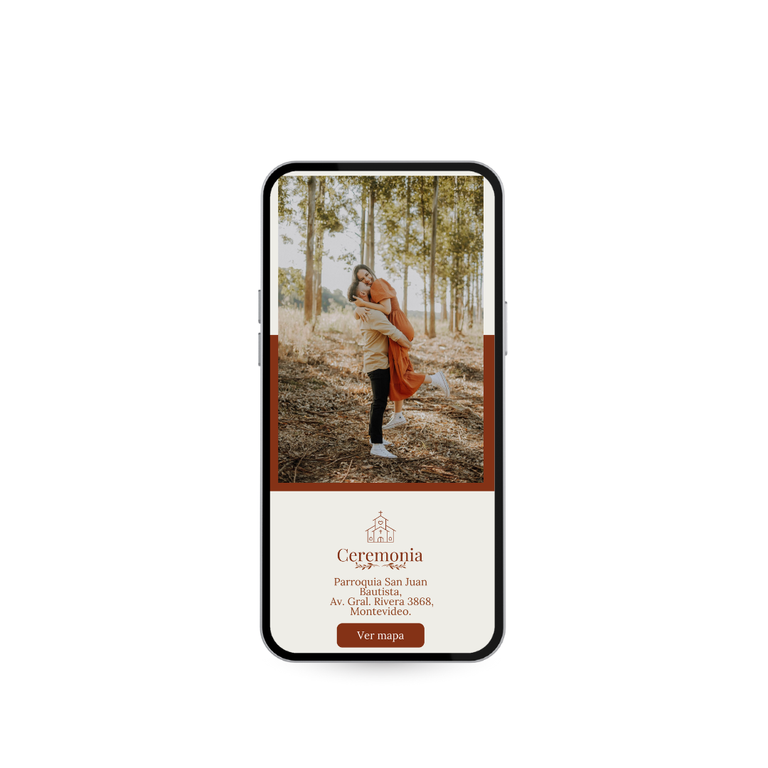 Invitación Digital Interactiva Vértice – Terracota