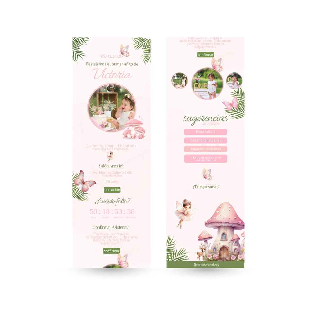 Jardín Encantado Primer Añito